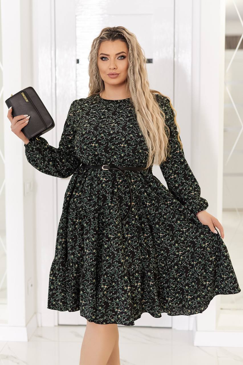 Plus Size kleita ar jostu