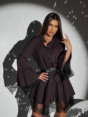 Kleita ar volānu + josta dāvanā