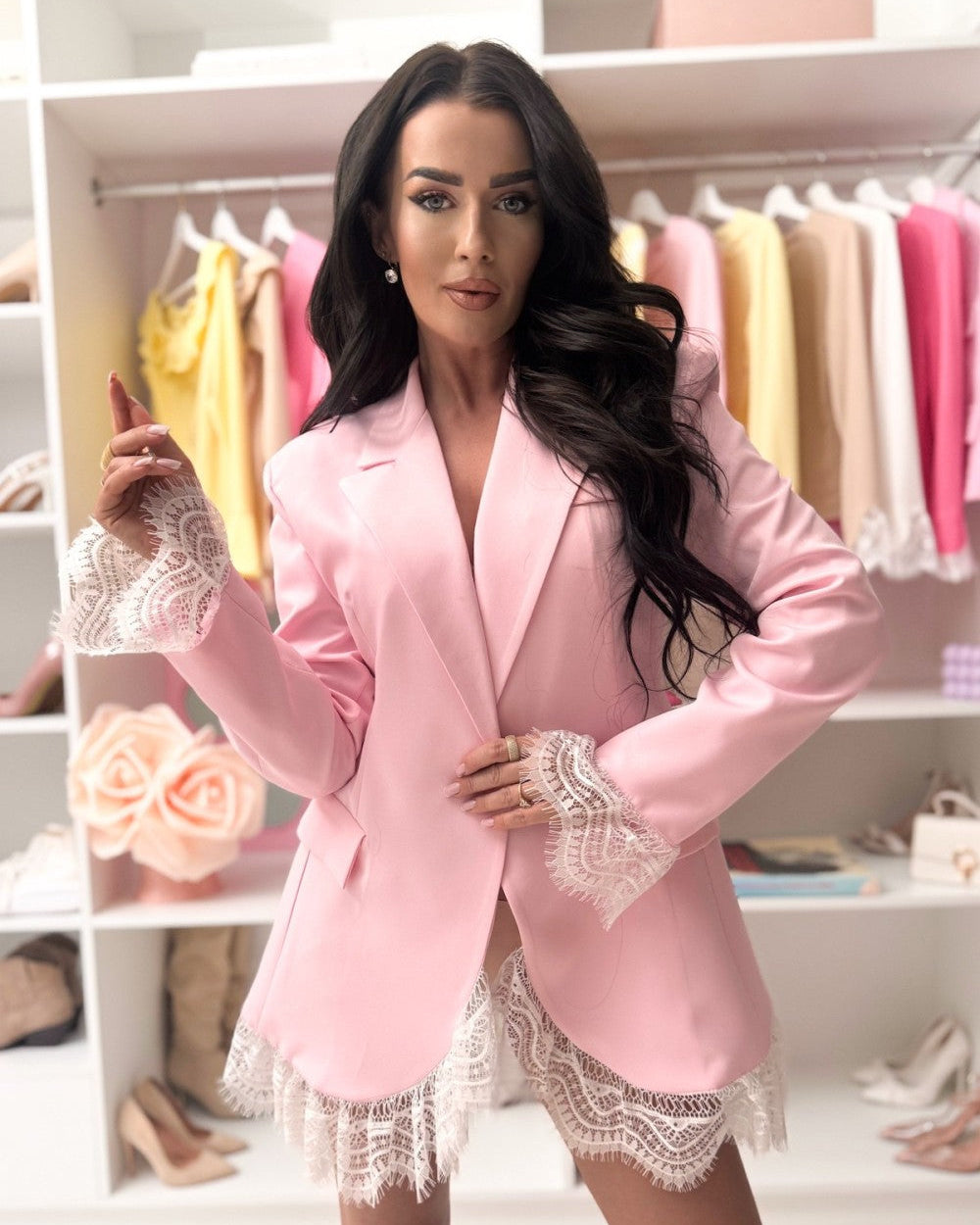 Žakete ar mežģīni