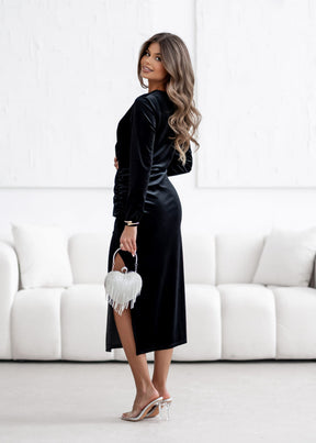 Svētku samta kleita