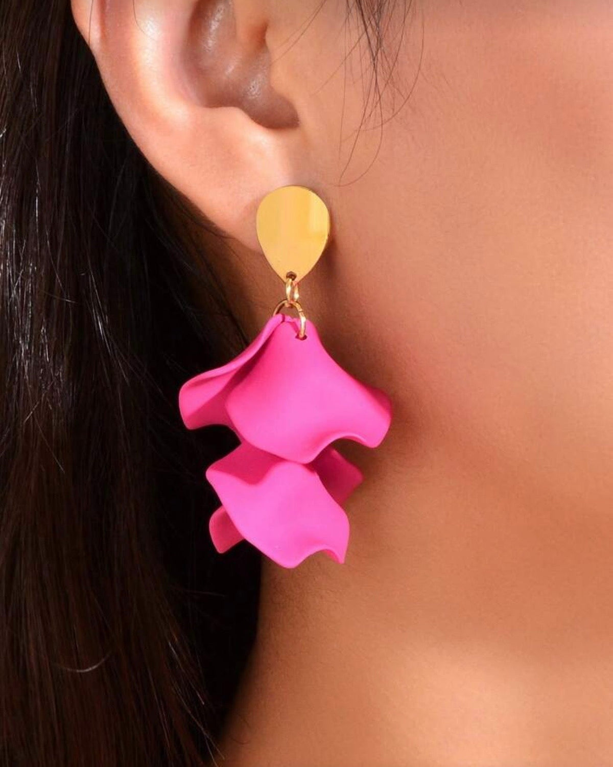 Komplektas (auskarai + karoliai)