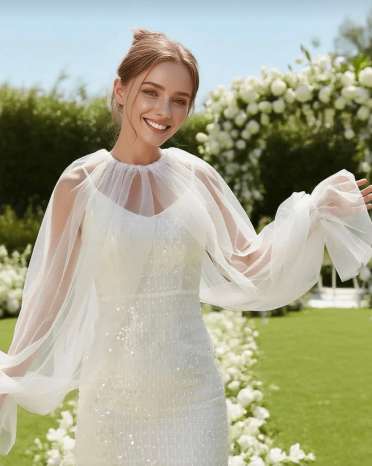 Šventinės ilgos pirštinės