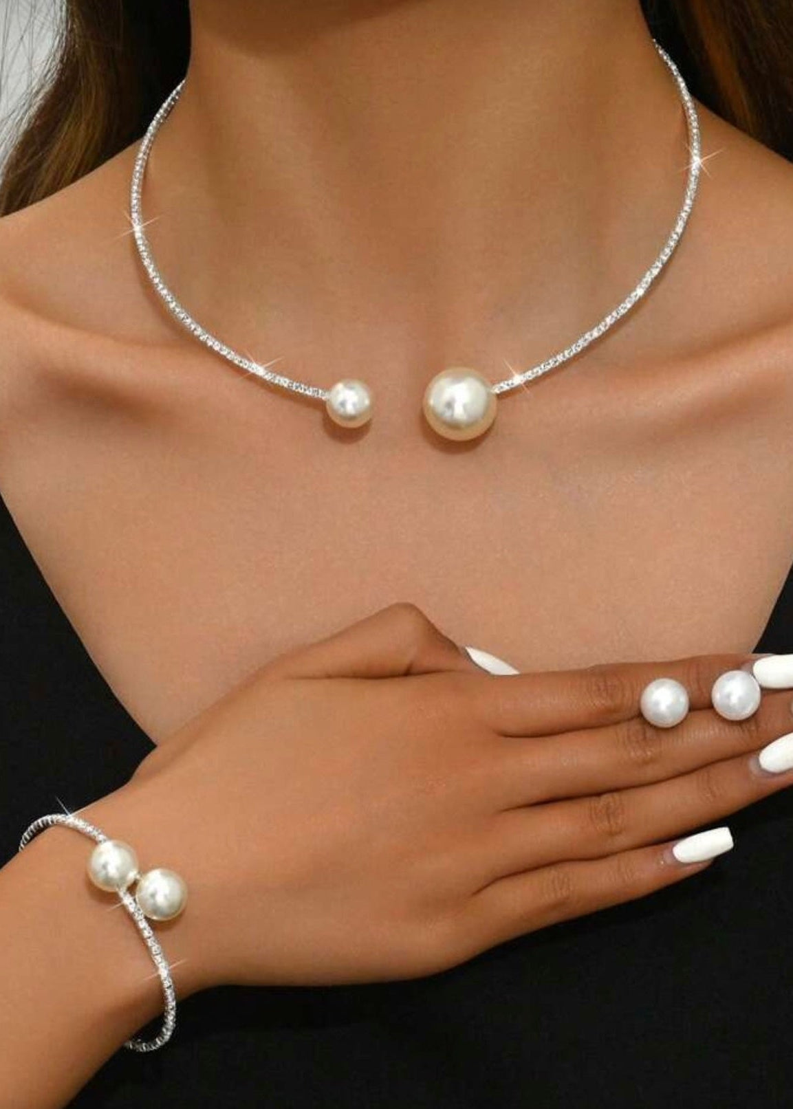 Komplekt (kõrvarõngad+kaelakee)