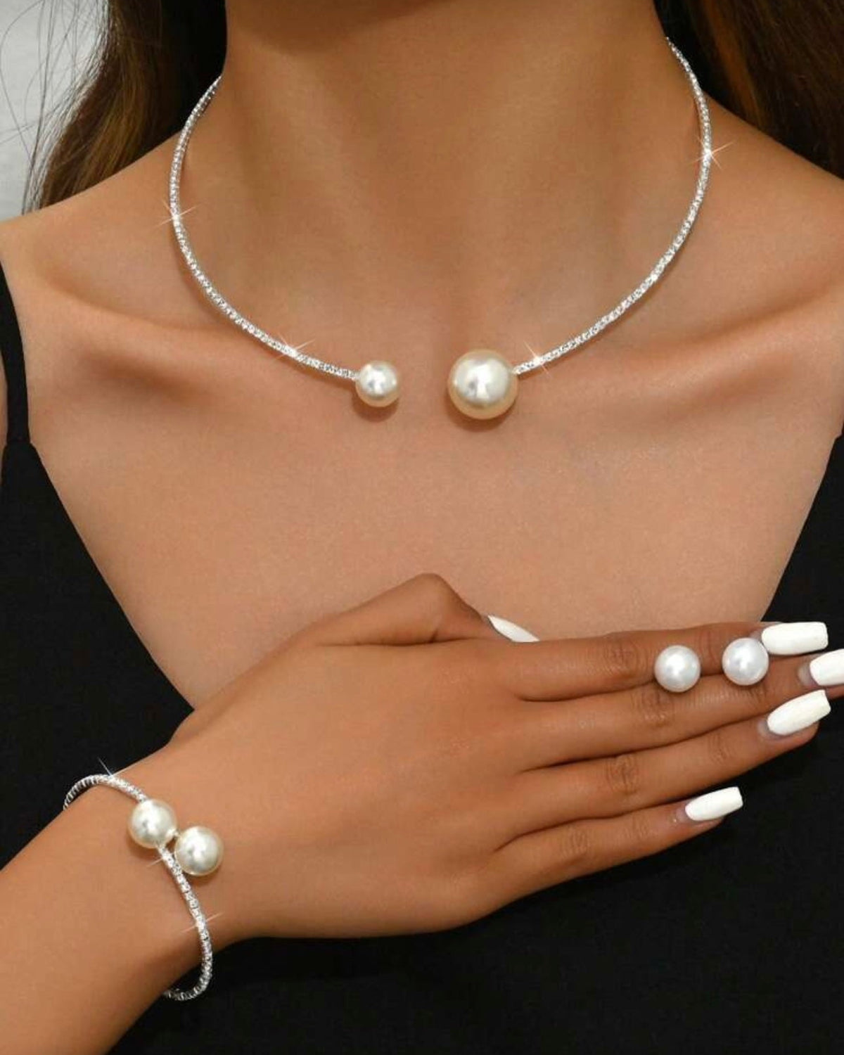 Komplekt (kõrvarõngad+kaelakee)