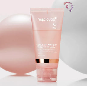 Medicube Collagen Night Wrapping Mask (75 ml) – Nakts maska ar kolagēnu ādas atjaunošanai