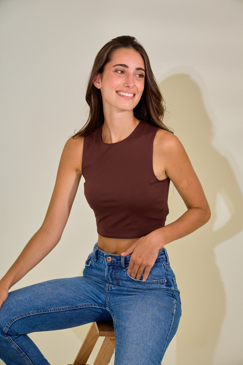 Kokvilnas Crop tops