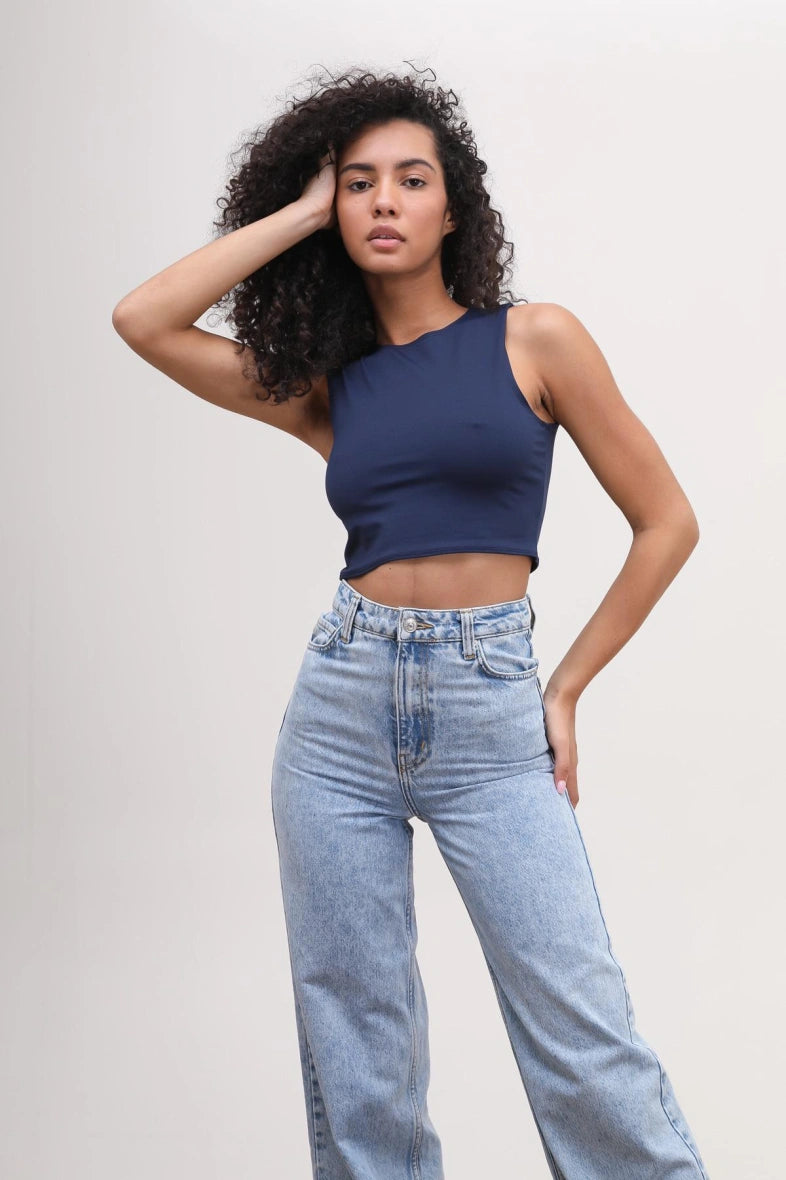 Kokvilnas Crop tops