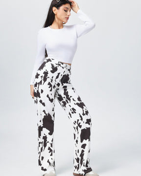 Džinsa bikses (cow print)
