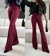 Bikses ar platiem galiem