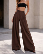 Platas bikses ar augstu jostasvietu