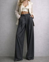 Platas bikses ar augstu jostasvietu